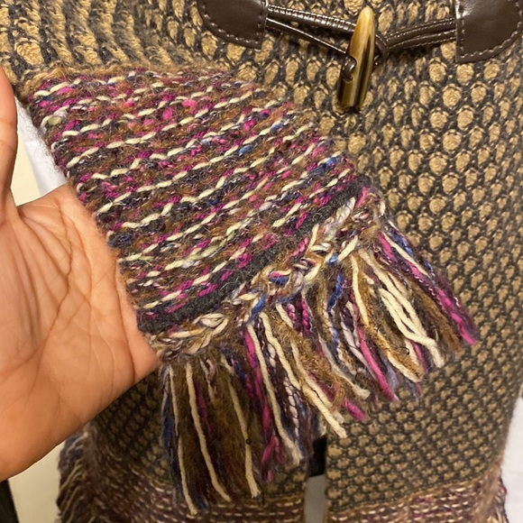 TONET BY CARELLA WOMEN CROCHET CARDIGAN SWEATER 90%WOOL SIZE 8 - Picture 8 of 16